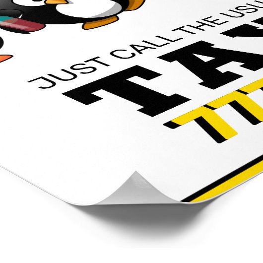 Taxi Sign for Bars Poster (Hoek)