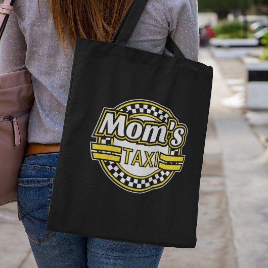 Taxi Sign van mama Tote Bag