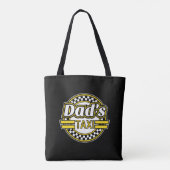 Taxi Sign van papa Tote Bag (Achterkant)