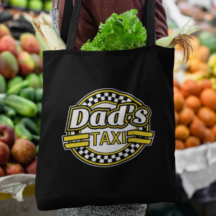 Taxi Sign van papa Tote Bag