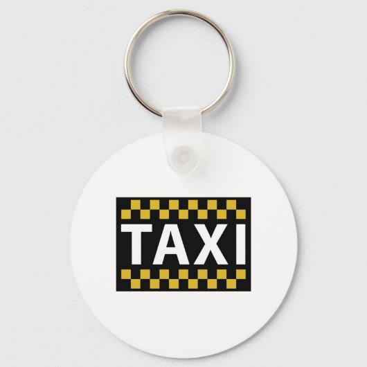 Taxi Sleutelhanger (Voorkant)