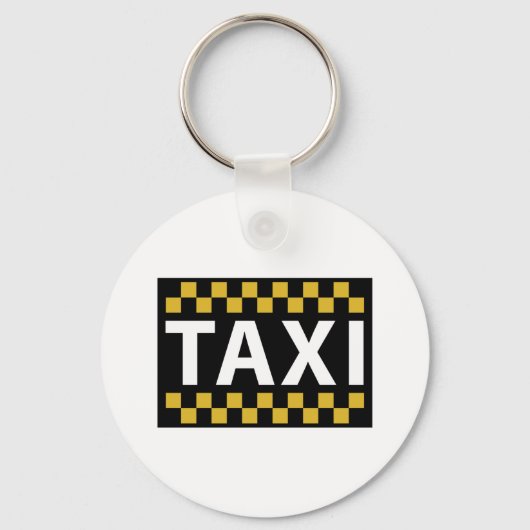 Taxi Sleutelhanger (Voorkant)