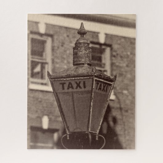 Taxi-standaard lamp - 16 x 20 - 520 stuks legpuzzel (Verticaal)