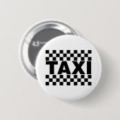 Taxi Taxi Cab Hire Job Ronde Button 5,7 Cm (Voorkant /achterkant)