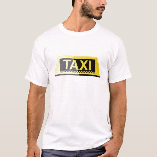Taxi-teken T-shirt (Voorkant)