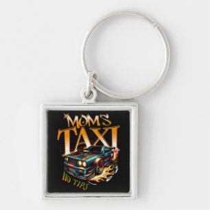 Taxi van mama, geen fooi Grappige moeder Sleutelhanger