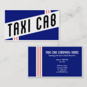 taxi visitekaartje (Voorkant / Achterkant)