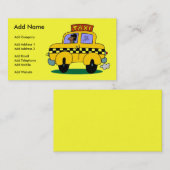 Taxi Visitekaartje (Voorkant / Achterkant)