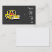 Taxi Visitekaartje (Voorkant / Achterkant)