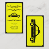 taxi visitekaartje (Voorkant / Achterkant)