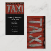 Taxi Visitekaartje (Voorkant / Achterkant)