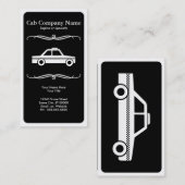 taxi visitekaartje (Voorkant / Achterkant)