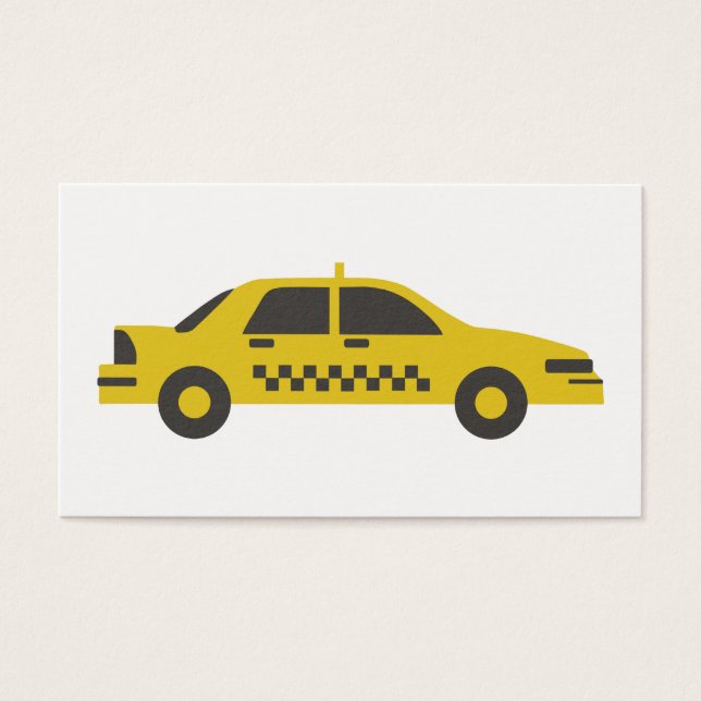 Taxi Visitekaartje (Voorkant)