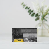 Taxi Visitekaartje Cab 2 (Staand voorkant)