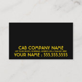 TAXI-Visitekaartje Visitekaartje (Achterkant)