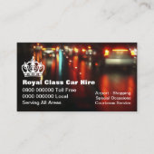 Taxi Visitekaartjes (Voorkant)