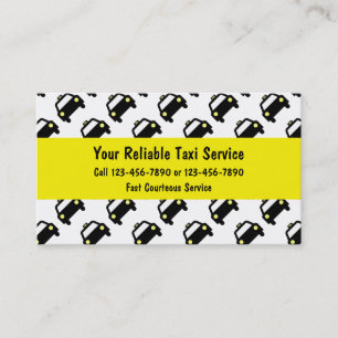 Taxi Visitekaartjes