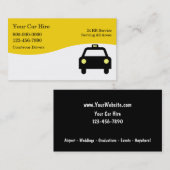 Taxi Visitekaartjes (Voorkant / Achterkant)