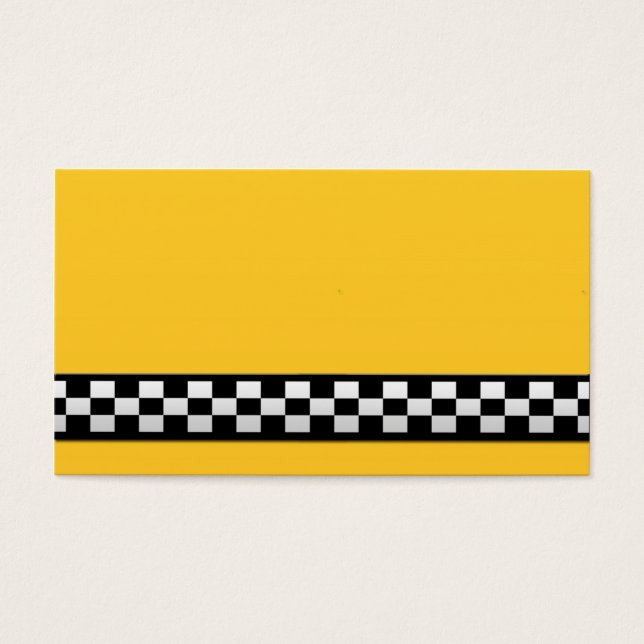 Taxi Visitekaartjes (Voorkant)