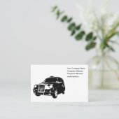 Taxi Visitekaartjes (Staand voorkant)