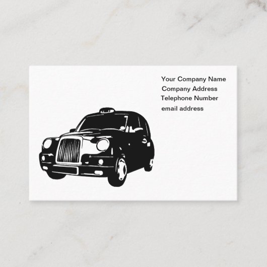 Taxi Visitekaartjes (Voorkant)