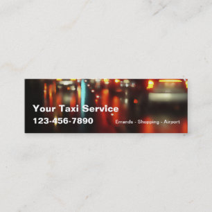 Taxi Visitekaartjes
