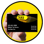Taxi Visitekaartjes<br><div class="desc">De Visitekaartjes van de taxi met een verlicht taxilicht en een grote lay-out van het visitekaartje u kunt nu aanpassen! Perfect visitekaartje voor taxichauffeurs, autorijders of taxichauffeurs.</div>