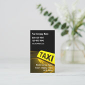 Taxi Visitekaartjes (Staand voorkant)