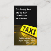 Taxi Visitekaartjes (Voorkant)