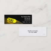 Taxi-Visitekaartjes Mini Visitekaartje (Voorkant / Achterkant)