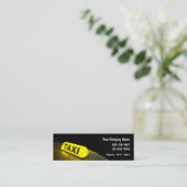 Taxi-Visitekaartjes Mini Visitekaartje (Staand voorkant)