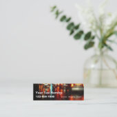 Taxi-Visitekaartjes Mini Visitekaartje (Staand voorkant)