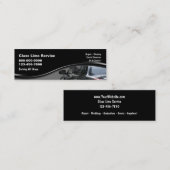 Taxi-Visitekaartjes Mini Visitekaartje (Voorkant / Achterkant)