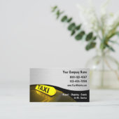 Taxi Visitekaartjes Nieuw (Staand voorkant)