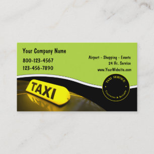 Taxi Visitekaartjes Nieuw