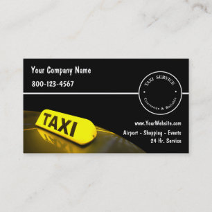 Taxi Visitekaartjes Nieuw
