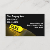 Taxi Visitekaartjes Nieuw (Voorkant)