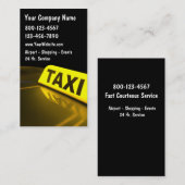 Taxi Visitekaartjes Nieuw (Voorkant / Achterkant)