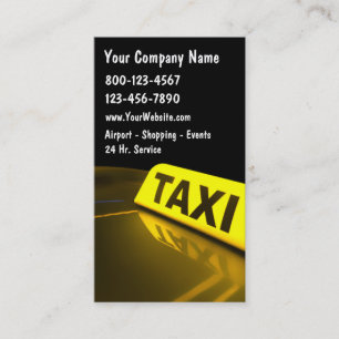 Taxi Visitekaartjes Nieuw