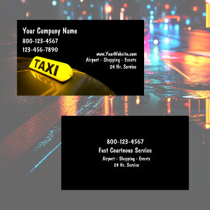 Taxi Visitekaartjes Nieuw