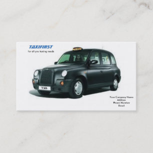 Taxi-Visitekaartjes Visitekaartje
