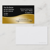 Taxi-Visitekaartjes Visitekaartje (Voorkant / Achterkant)