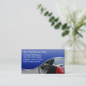 Taxi-Visitekaartjes Visitekaartje (Staand voorkant)
