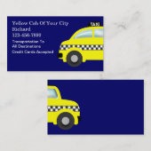 Taxi-Visitekaartjes Visitekaartje (Voorkant / Achterkant)