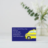 Taxi-Visitekaartjes Visitekaartje (Staand voorkant)