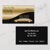 Taxi-Visitekaartjes Visitekaartje (Voorkant / Achterkant)