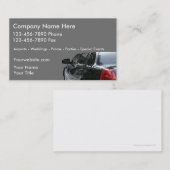 Taxi-Visitekaartjes Visitekaartje (Voorkant / Achterkant)