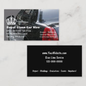 Taxi-Visitekaartjes Visitekaartje (Voorkant / Achterkant)