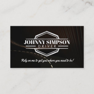 Taxi-Visitekaartjes voor bestuurders Visitekaartje