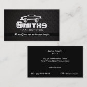 Taxi-Visitekaartjes voor chauffeurs Visitekaartje (Voorkant / Achterkant)